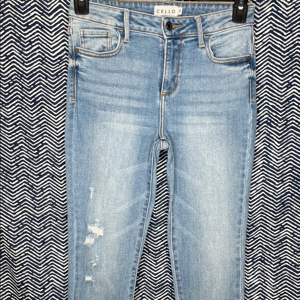 Cello Light Blue Skinny Jeans